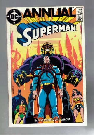 Superman Annual 11 9.  0 Vf/nm First Appearance Of Black Mercy