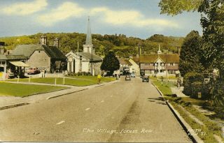 Vintage Postcard.  The Village Forest Row