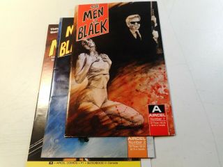 The Men In Black 1 (f/vf) And 2 (vf, ),  2nd Series 1 (vf, ),  Aricel,  1990
