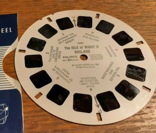 Viewmaster 1958 The Isle Of Wight England Reel 1091 & Sleeve