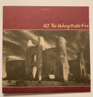U2 - The Unforgettable Fire - Island Records7 90231 - 1 Vinyl Lp
