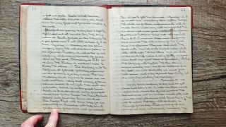 Circa 1909 - 1910 Handwritten Diary Us Marine Philippines " Insurrectos " Fires Rare