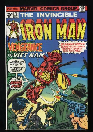 Iron Man 78 Nm 9.  4 Marvel Comics