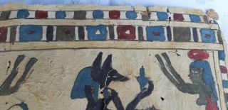 Antique Egyptian Pharaonic Cartonagge Fragments 6