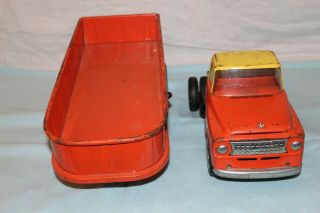 Vintage Tru Scale Tractor and Dump Trailer Semi. 2