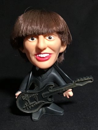 Vintage 1964 Remco Beatles George Harrison Figure With Guitar