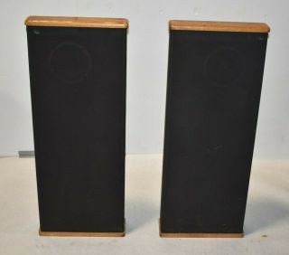 Vintage Dcm Time Frame Model Tf 350 Speakers