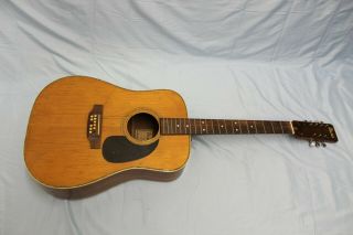 Vintage Ibanez 2846 Japan 12 String Acoustic Guitar Project Parts Repair