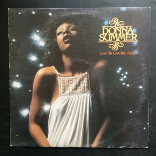 Donna Summer Love To Love You Baby Gto Gtlp008 Uk 1975 Vinyl Lp Ex