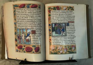 Book Of Hours Use Of Rome 1485 - Premium Facsimile