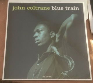 John Coltrane " Blue Train " & 33rpm 180g Blue Vinyl Lp Album Notlp230