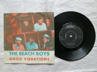 Beach Boys Good Vibrations Sweden Only 45rpm