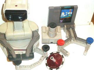 Vintage Nintendo Rob Nes Robot Robotic Operating Buddy Authentic 1985