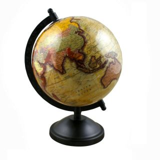 Globe World Map Antique Globe Table Decor Home Office Globe 13.  5 Inch