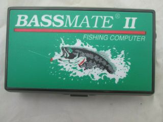 Rare Vintage Bassmate Ii Fishing Computer Nintendo Game & Watch Complete