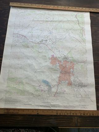 Usgs Vintage Topographic Map San Luis Obispo Cal Poly Slo 1979
