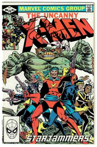 Uncanny X - Men (1963) 156 Signed By Dave Cockrum No Starjammers Claremont Nm