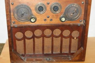 Antique Vintage Portable Battery Tube Uv - 199 Rca Radio Radiola 26