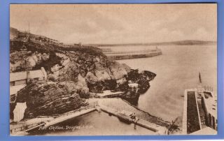 1912c Port Skillion Douglas Iom Isle Of Man Tuck Vintage Postcard
