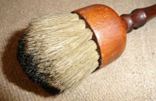 19th C.  Badger Hair Shaker Brush