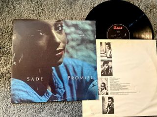 Sade Lp Promise Portrait Records Fr 40263 Nm - Vinyl