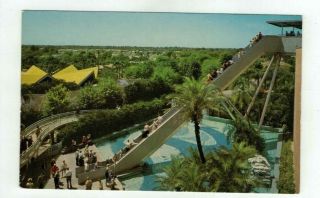 Fl Tampa Florida Vintage Post Card - Busch Gardens " Stairway To The Stars "