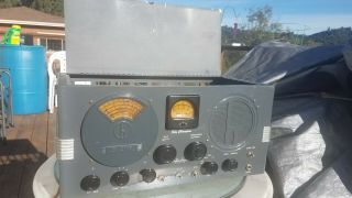 Vintage Hallicrafters S - 20r Shortwave Tube Radio Receiver In