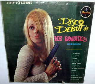 Disco Debut De Los Bandidos Lp Colombia Press Sonolux Latin Near - 1461