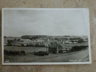 Vintage Postcard Of Greenlaw From W.