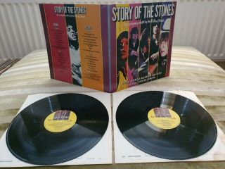 Story Of The Rolling Stones Double Vinyl Lp Album Records Nm/nm