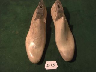 Vintage 1938 Pair Us Navy Size 9 - 1/2 D Industrial Shoe Factory D & W Last E - 13