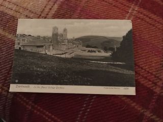 Vintage Postcard - Dartmouth - In The Naval College Gardens 1906 - M4