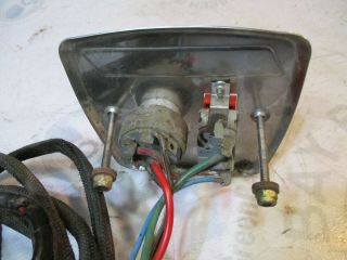 Vintage Mercruiser Stern Drive Power Trim Ignition Switch Panel /w 15 