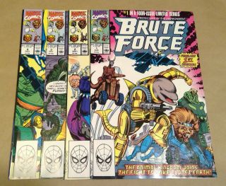 Brute Force 1 - 4 Full Set Marvel Comics On 616 Disney Plus Show