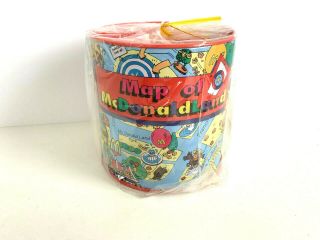 Vintage Very Rare Map Of Mcdonald Land Toy Bank From Japan - 1990 