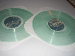 TORI AMOS LP BOYS FOR PELE 2LP AUTOGRAPHED RARE 2 LP ALBUM VINTAGE GREEN CLEAR 2