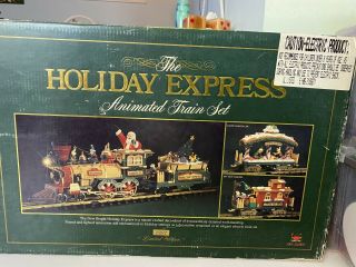 Christmas Train Set The Holiday Express Vintage Limited Edition 1997