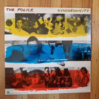 The Police Synchronicity 1983 Nm Vinyl Lp Nm Record Cover Sp - 3735 Beauty