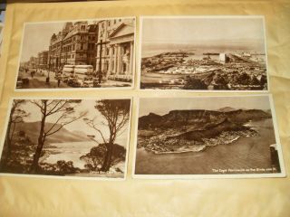 4 X Vintage Postcards Of Cape Town - Published By Newman Art Publishing Group.