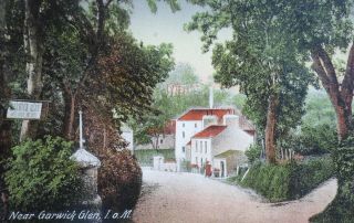Near Garwick Glen - Iom - Vintage Postcard