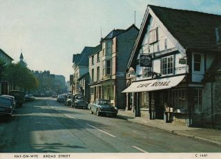 Hay - On - Wye - Vintage Postcard Print - Vgc