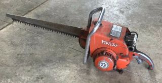 Vintage Wright Reciprocating Chain Saw,  Model B520