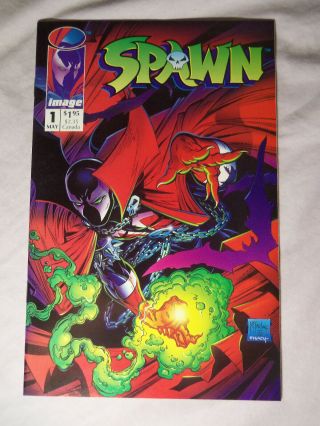 1992 Spawn 1 Image Comics Near Todd Mcfarlane