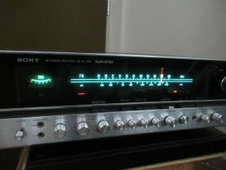 Sony Sqr - 6750 4 Channel Vintage Stereo Quad Receiver Amplifier Amp