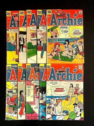 Archie Comics Archie 202,  107,  210,  212,  213,  215,  217,  219,  220,  221
