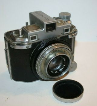 Vintage Kodak Medalist Supermatic No.  2 Ektar 100 Mm Camera W/ Leather Case
