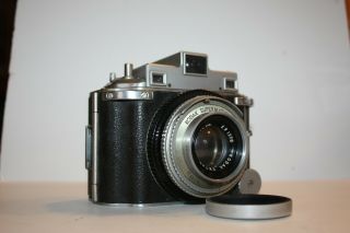 Vintage Kodak Medalist Supermatic No.  2 Ektar 100 MM Camera W/ Leather Case 2