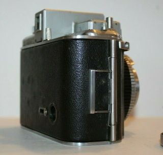 Vintage Kodak Medalist Supermatic No.  2 Ektar 100 MM Camera W/ Leather Case 3