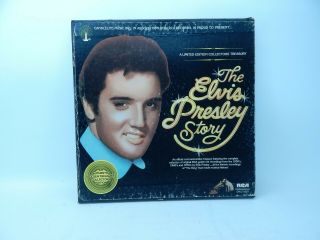 The Elvis Presley Story - 1977 Rca Special Products 5 Lp Vinyl Set Dml5 - 0263