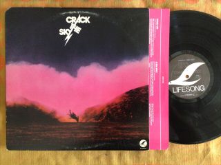 Crack The Sky Self Titled Debut S/t Vintage Vinyl Lp